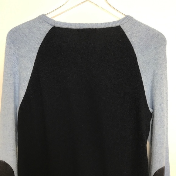 J. Crew two-toned sweater with functional buttons - Picture 4 of 8